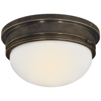 Marine Two Light Flush Mount in Bronze (268|SL4002BZWG)