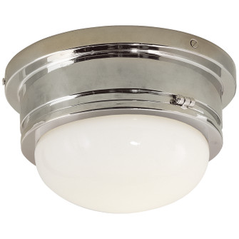 Marine One Light Flush Mount in Polished Nickel (268|SL4001PNWG)