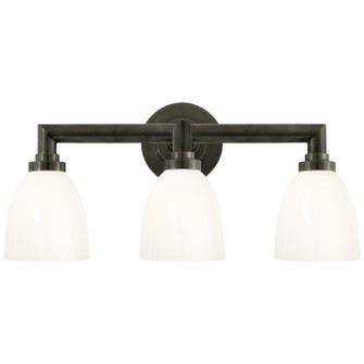 Wilton Three Light Bath Sconce in Bronze (268|SL2843BZWG)