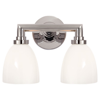 Wilton Two Light Bath Sconce in Chrome (268|SL2842CHWG)