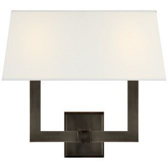 Square Tube Two Light Wall Sconce in Bronze (268|SL2820BZL2)