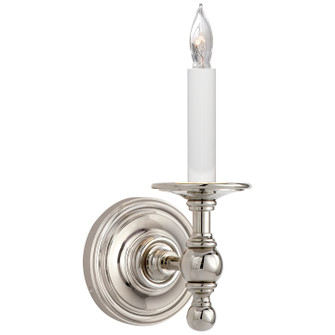 Classic One Light Wall Sconce in Polished Nickel (268|SL2815PN)