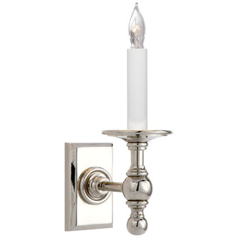 Classic One Light Wall Sconce in Polished Nickel (268|SL2813PN)