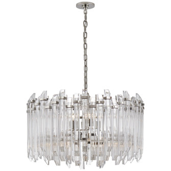 Adele Four Light Chandelier in Polished Nickel with Clear Acrylic (268|SK5421PNCA)