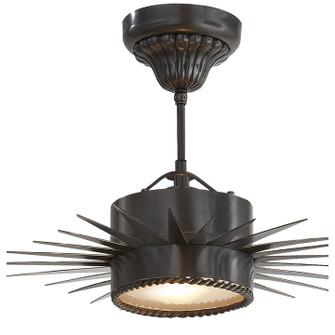 Soleil One Light Semi Flush Mount in Bronze (268|SK5200BZ)