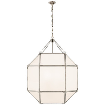 Morris Three Light Lantern in Polished Nickel (268|SK5010PNWG)