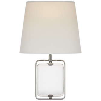 Henri One Light Wall Sconce in Crystal and Polished Nickel (268|SK2030CGPNL)
