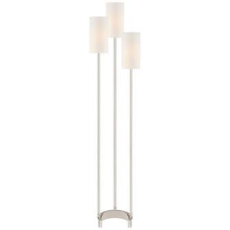 Aimee Three Light Floor Lamp in Polished Nickel (268|SK1550PNL)