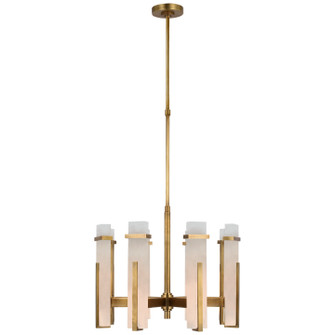 Malik LED Chandelier in Hand-Rubbed Antique Brass (268|S5911HABALB)