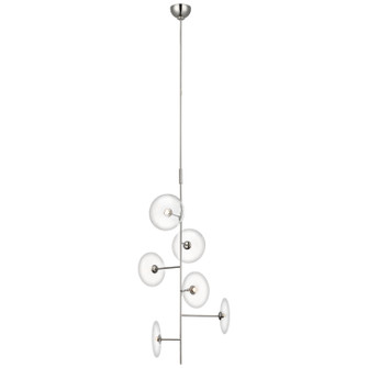 Calvino LED Chandelier in Polished Nickel (268|S5691PNCG)