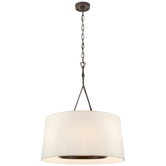 Dauphine Six Light Pendant in Aged Iron (268|S5401AIL)