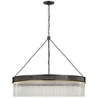 Menil LED Chandelier in Bronze (268|S5172BZCG)