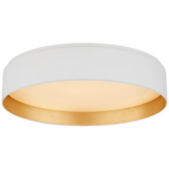 Shaw LED Flush Mount in Matte White (268|S4043WHT)