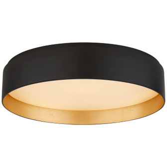 Shaw LED Flush Mount in Matte Black (268|S4043BLK)
