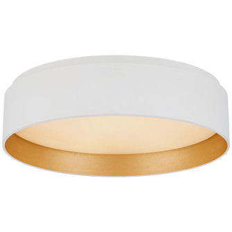 Shaw LED Flush Mount in Matte White (268|S4041WHT)