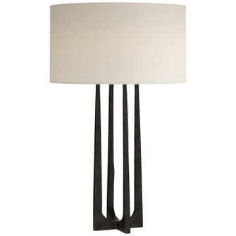 Scala One Light Table Lamp in Aged Iron (268|S3513AIPL)