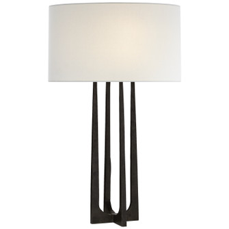 Scala One Light Table Lamp in Aged Iron (268|S3513AIL)