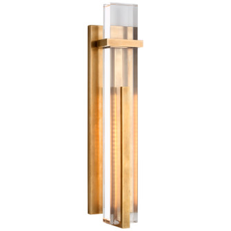 Malik LED Wall Sconce in Hand-Rubbed Antique Brass (268|S2910HABCG)