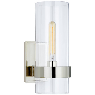 Presidio One Light Wall Sconce in Polished Nickel (268|S2166PNCG)