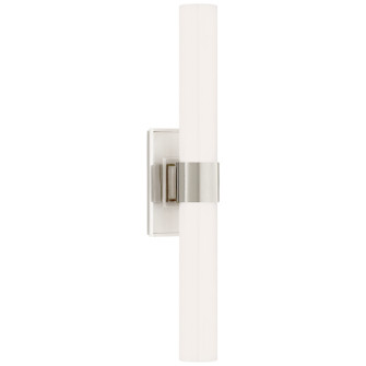 Presidio Two Light Wall Sconce in Polished Nickel (268|S2164PNWG)