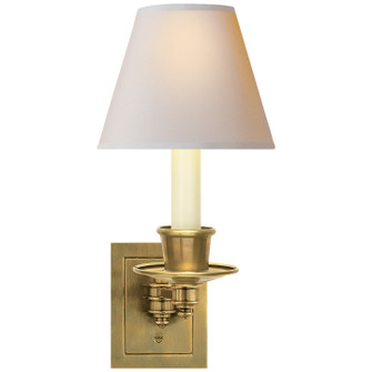 Swing Arm Sconce One Light Wall Sconce in Hand-Rubbed Antique Brass (268|S2005HABNP)