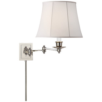 Swing Arm Sconce One Light Swing Arm Wall Lamp in Polished Nickel (268|S2000PNL)
