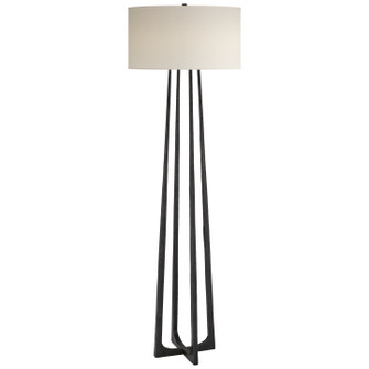Scala One Light Floor Lamp in Aged Iron (268|S1513AIPL)