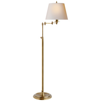 Candle Stick One Light Floor Lamp in Hand-Rubbed Antique Brass (268|S1200HABNP)