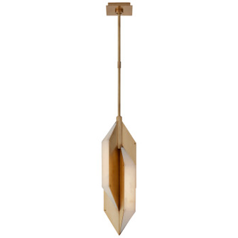 Ophelion LED Pendant in Antique-Burnished Brass (268|KW5721ABALB)
