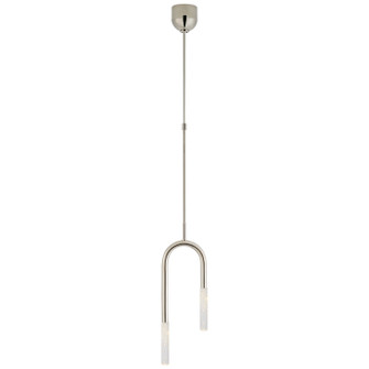 Rousseau LED Pendant in Polished Nickel (268|KW5590PNSG)