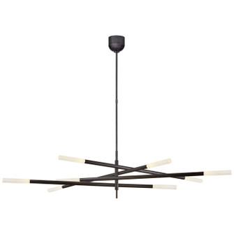 Rousseau LED Chandelier in Bronze (268|KW5589BZEC)