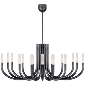 Rousseau LED Chandelier in Bronze (268|KW5585BZSG)