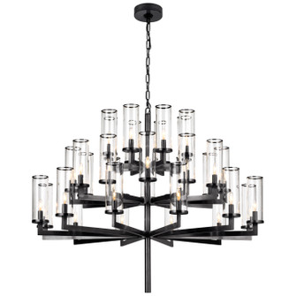 Liaison 32 Light Chandelier in Bronze (268|KW5202BZCG)