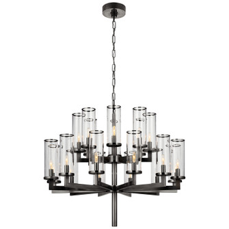 Liaison 20 Light Chandelier in Bronze (268|KW5201BZCG)