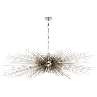 Strada 16 Light Chandelier in Polished Nickel (268|KW5182PN)