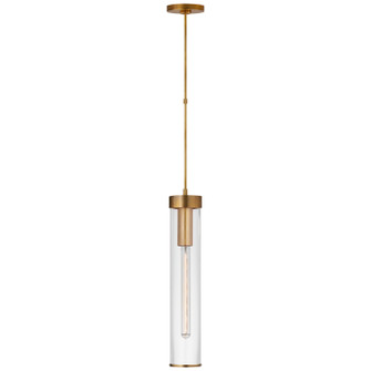Liaison One Light Pendant in Antique-Burnished Brass (268|KW5118ABCG)