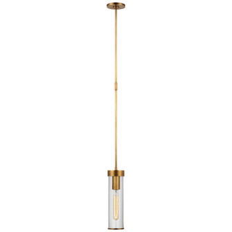 Liaison LED Pendant in Antique-Burnished Brass (268|KW5116ABCG)