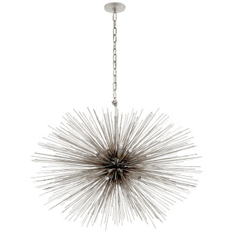 Strada 20 Light Chandelier in Burnished Silver Leaf (268|KW5074BSL) Strada 20 Light Chandelier in Burnished Silver Leaf (268|KW5074BSL)