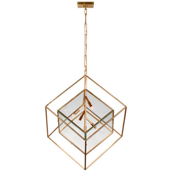 Cubed LED Pendant in Gild (268|KW5025GCG)