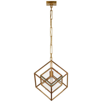 Cubed LED Pendant in Gild (268|KW5023GCG)