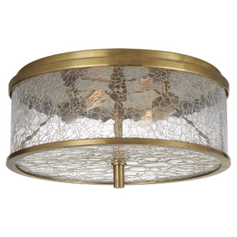 Liaison Two Light Flush Mount in Antique-Burnished Brass (268|KW4202ABCRG)