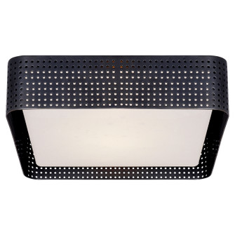 Precision Two Light Flush Mount in Bronze (268|KW4061BZCDG)