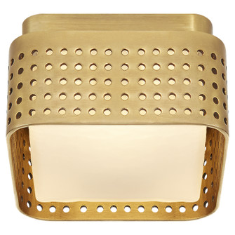 Precision LED Flush Mount in Antique-Burnished Brass (268|KW4055ABCDG)
