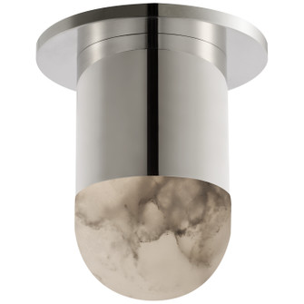Melange LED Flush Mount in Polished Nickel (268|KW4018PNALB)