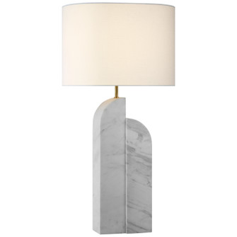 Savoye LED Table Lamp in White Marble (268|KW3931WML)