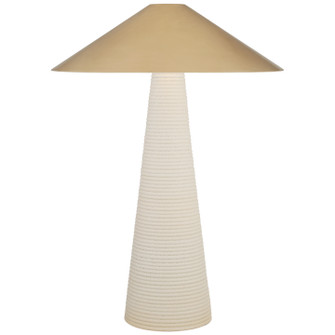 Miramar Two Light Table Lamp in Porous White (268|KW3661PRWAB)
