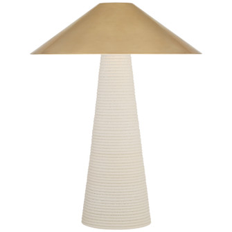 Miramar Three Light Accent Lamp in Porous White Porcelain (268|KW3660PRWAB)