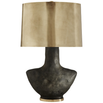 Armato One Light Table Lamp in Stained Black Metallic (268|KW3612SBMAB)