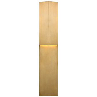 Rega LED Outdoor Wall Sconce in Antique-Burnished Brass (268|KW2782AB)