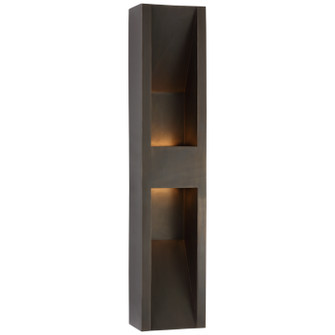 Tribute LED Outdoor Wall Sconce in Bronze (268|KW2764BZ)